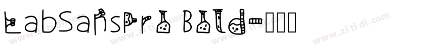 LabSansPro Bold字体转换